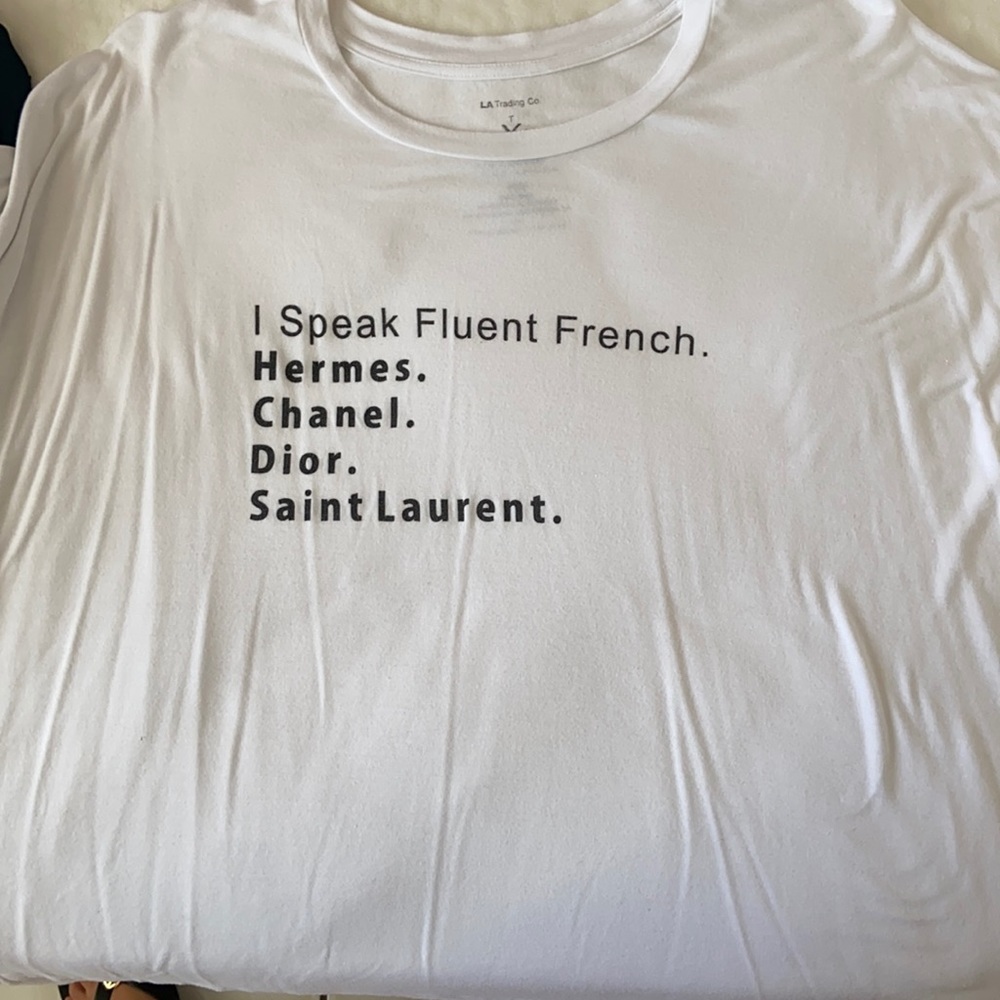 White oversized t-shirt